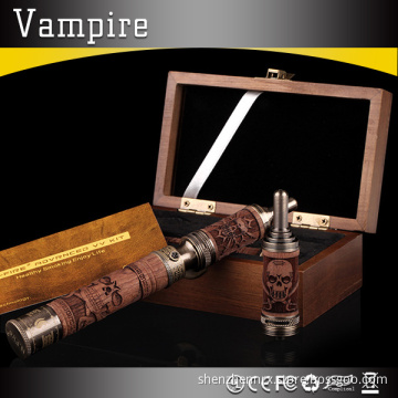2014 Top Selling Original E Fire Mechanical 1100mAh Ecig Fashion Unique Vision X Fire Made by Wooden Mod